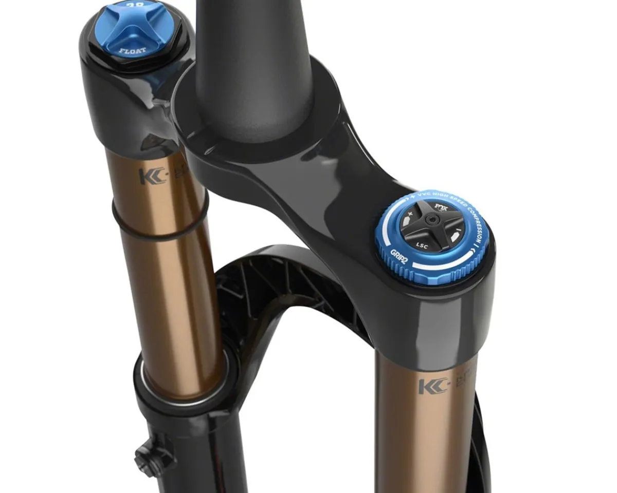 Fox Suspension Forks|Suspension|38 E-Optimized Factory Series Suspension Fork (Shiny Black) (44mm Offset) (GRIP2 | QR) (27.5") (170mm) (15 x 110mm) (Tapered)