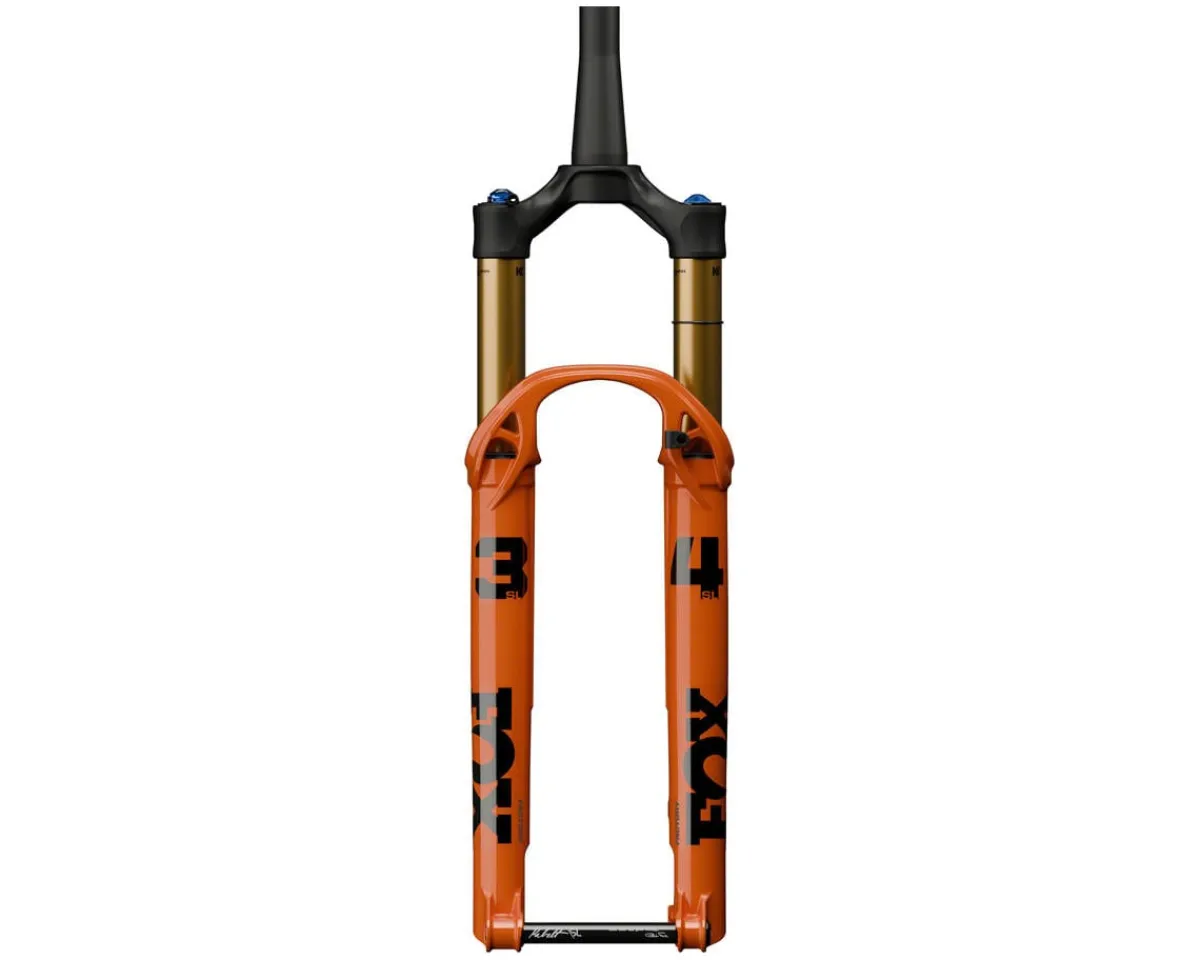 Fox Suspension Forks|Suspension|Factory Series 34 SL Suspension Fork (Shiny Orange) (44mm Offset) (Grip SL | 3 Pos. Adj) (120mm)