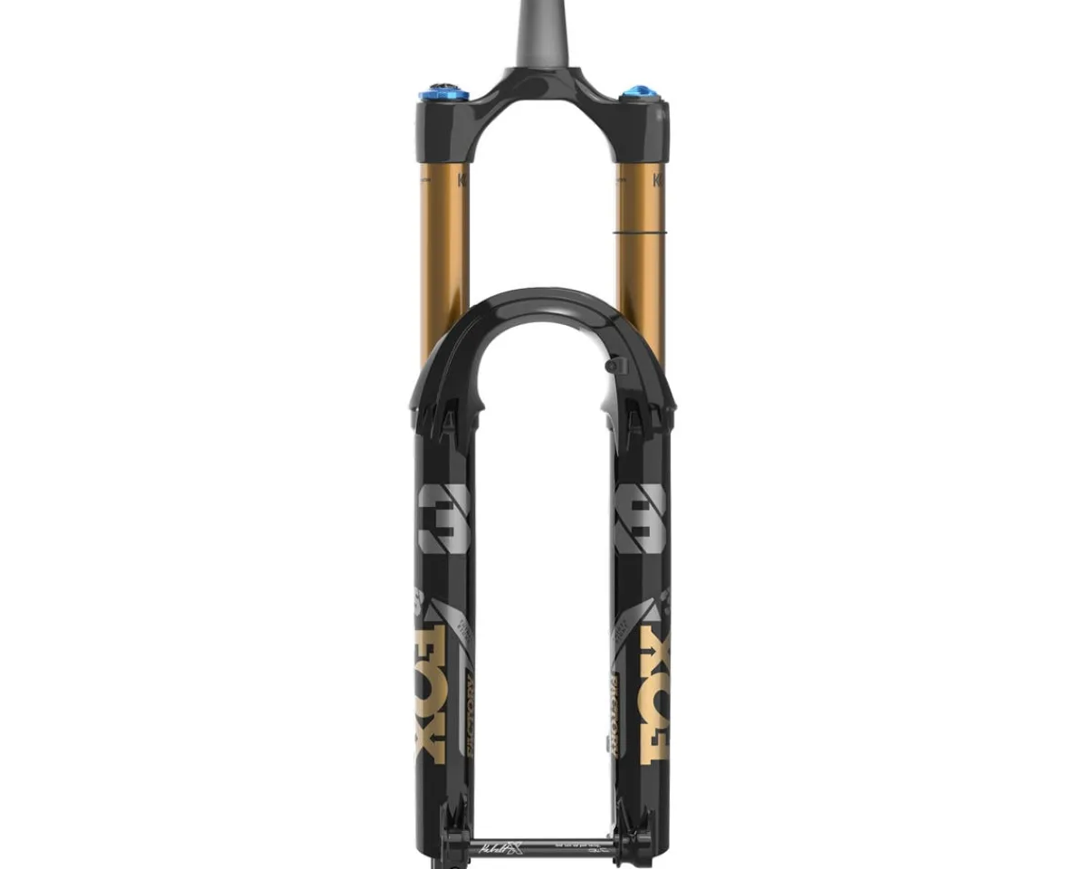 Fox Suspension Forks|Suspension|38 Factory Series Enduro Fork (Shiny Black) (44mm Offset) (GRIP X 2 | Kabolt-X) (29") (170mm) (15 x 110mm) (Tapered)