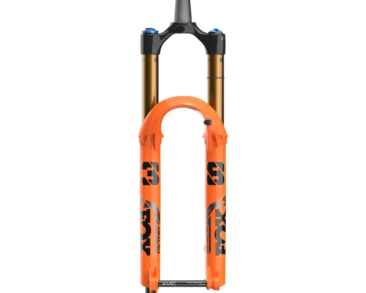 Fox Suspension Forks|Suspension|38 Factory Series Enduro Fork (Shiny Orange) (44mm Offset) (GRIP X 2 | Kabolt-X) (29") (170mm) (15 x 110mm) (Tapered)