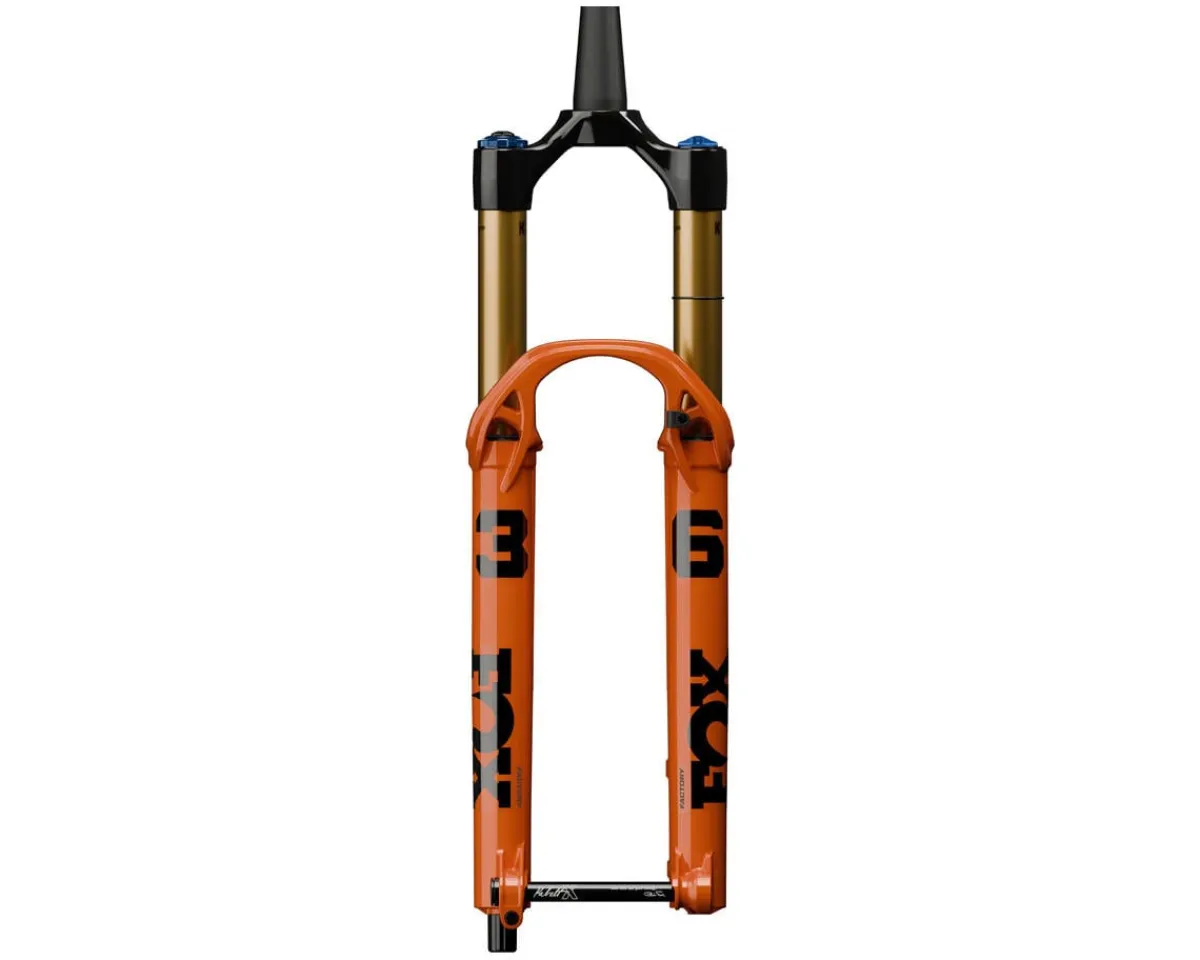 Fox Suspension Forks|Suspension|36 Factory Series All-Mountain Fork (Shiny Orange) (44mm Offset) (GRIP X 2 | Kabolt-X) (160mm) (15 x 110mm) (Tapered)
