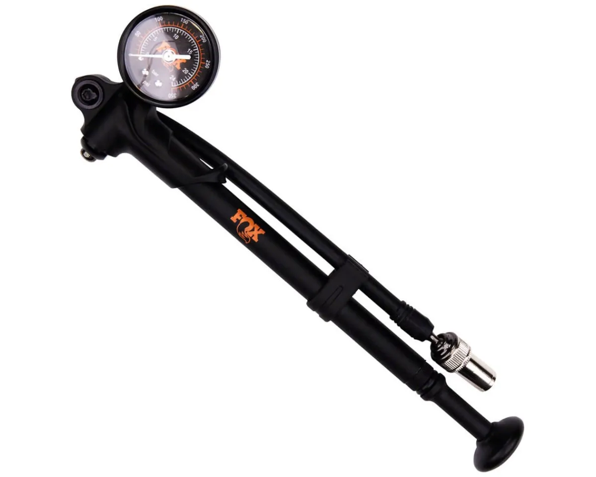 Fox Suspension Pumps & Co2|Suspension|HP Fork/Shock Pump (Black) (350 PSI) (w/ Long Swivel Head)