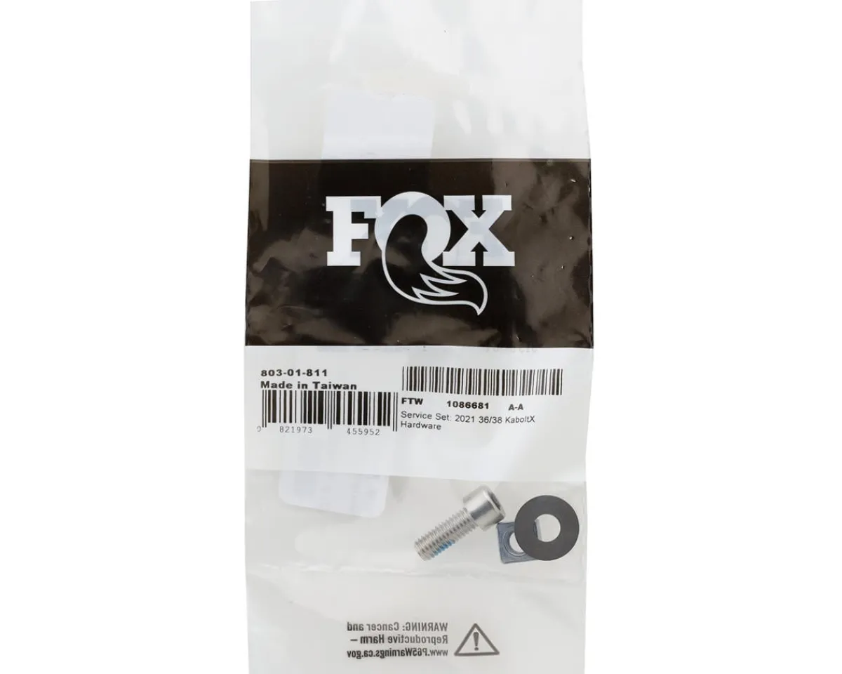 Fox Suspension Suspension|Kabolt-X Thru Axle Hardware (For 36/38) (2021+)