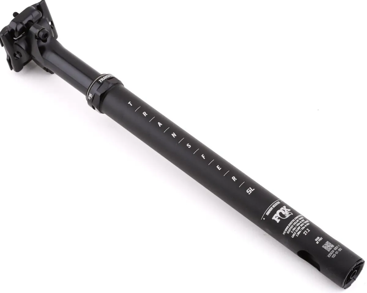 Fox Suspension Seatposts & Clamps|Transfer SL Performance Elite Dropper Seatpost (Black) (27.2mm) (350mm) (50mm) (Internal Routing) (Remote Not Included)