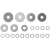Fox Suspension Suspension|Valve Stack Assembly (2022 FLOAT X, DHX) (Base Valve) (Lever Mode Medium) (Bleed 3) (LMB3)