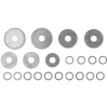 Fox Suspension Suspension|Valve Stack Assembly (2022 FLOAT X, DHX) (Base Valve) (Lever Mode Medium) (Bleed 1) (LMB1)