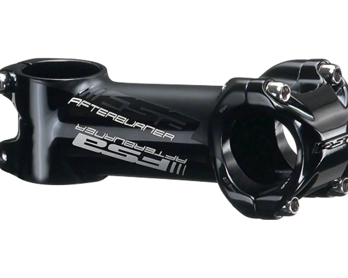 Full Speed Ahead Stems & Parts|Afterburner Stem (Black) (31.8mm) (80mm) (0°)