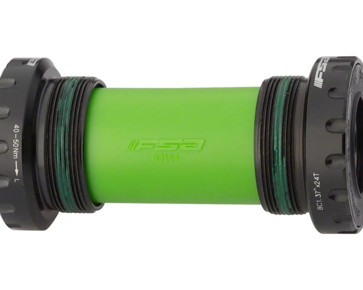 Full Speed Ahead Bottom Brackets & Parts|BB-6200 MegaExo Threaded Cartridge Bottom Bracket (Black) (BSA (68/73mm)