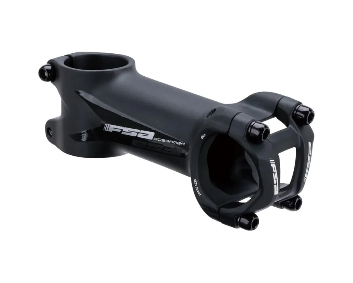 Full Speed Ahead Stems & Parts|Gossamer Stem (Black) (31.8mm Clamp) (60mm) (6°)