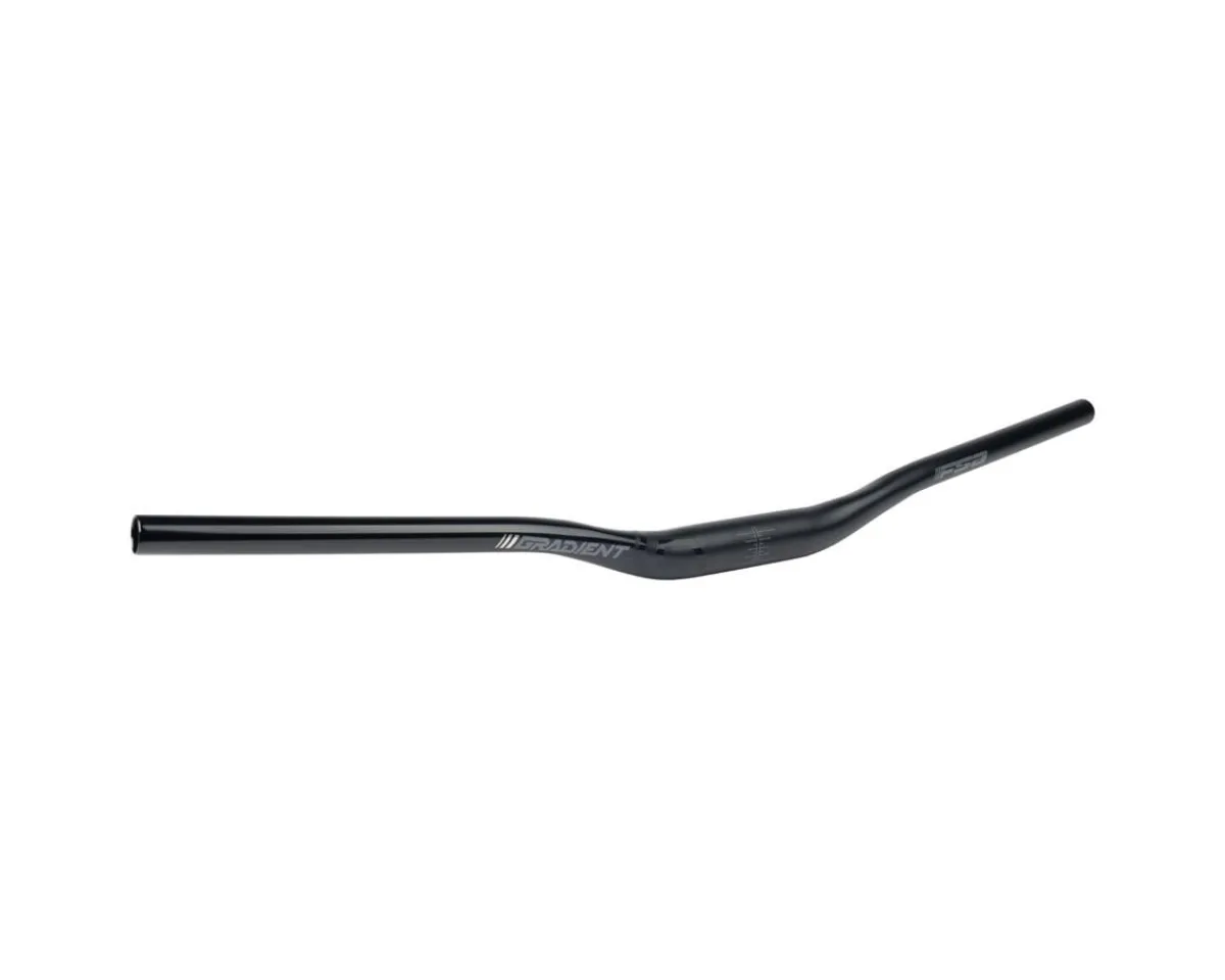 Full Speed Ahead Handlebars|Gradient Alloy Riser Handlebar (Black) (35mm Clamp) (25mm Rise) (800mm)