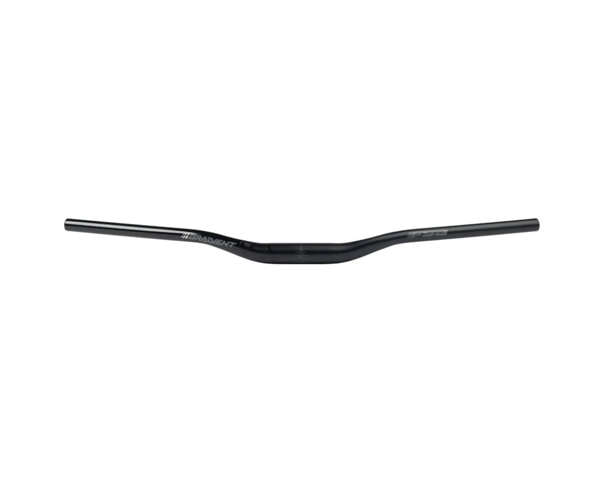 Full Speed Ahead Handlebars|Gradient Alloy Riser Handlebar (Black) (35mm Clamp) (25mm Rise) (800mm)