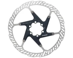 Full Speed Ahead Brakes|K-Force 2 Piece Disc Brake Rotor (Black) (6-Bolt) (1) (180mm)