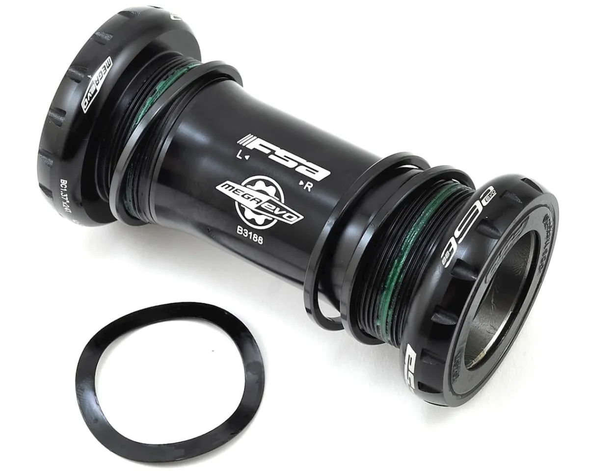 Full Speed Ahead Bottom Brackets & Parts|MegaEVO 392 Bottom Bracket (Black) (BSA) (73mm)