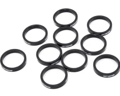 Full Speed Ahead Headsets & Spacers|PolyCarbonate Headset Spacers (Black) (1-1/8") (10) (5mm)