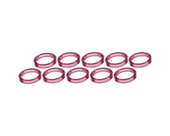 Full Speed Ahead Headsets & Spacers|PolyCarbonate Headset Spacers (Pink) (1-1/8") (10) (5mm)
