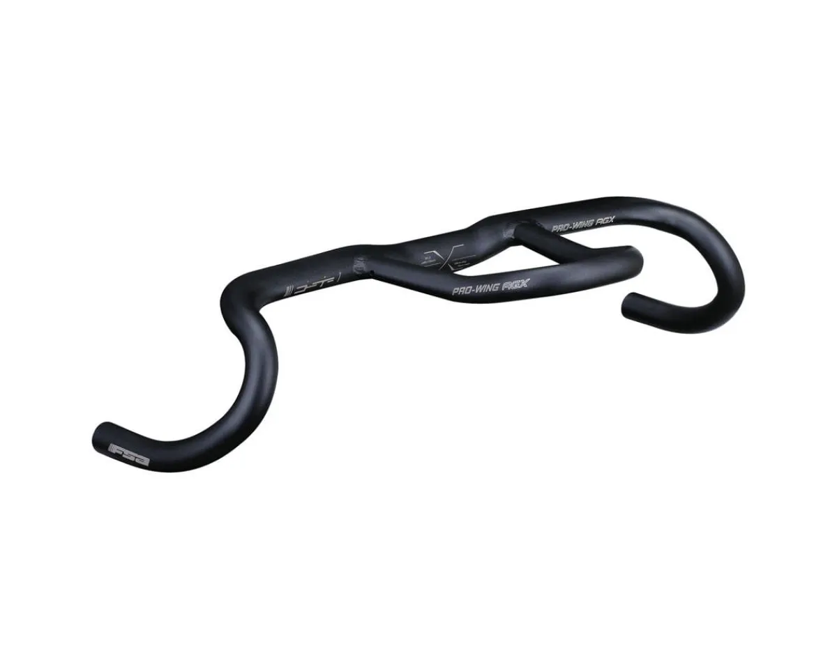 Full Speed Ahead Handlebars|Pro-Wing AGX Gravel/Adventure Handlebar (Black) (31.8mm) (42cm) (25° Flare)
