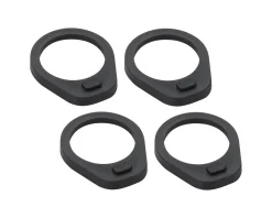 Full Speed Ahead Headsets & Spacers|SL-K SCR Stem Spacer (Black) (1-1/8") (4 Pack)