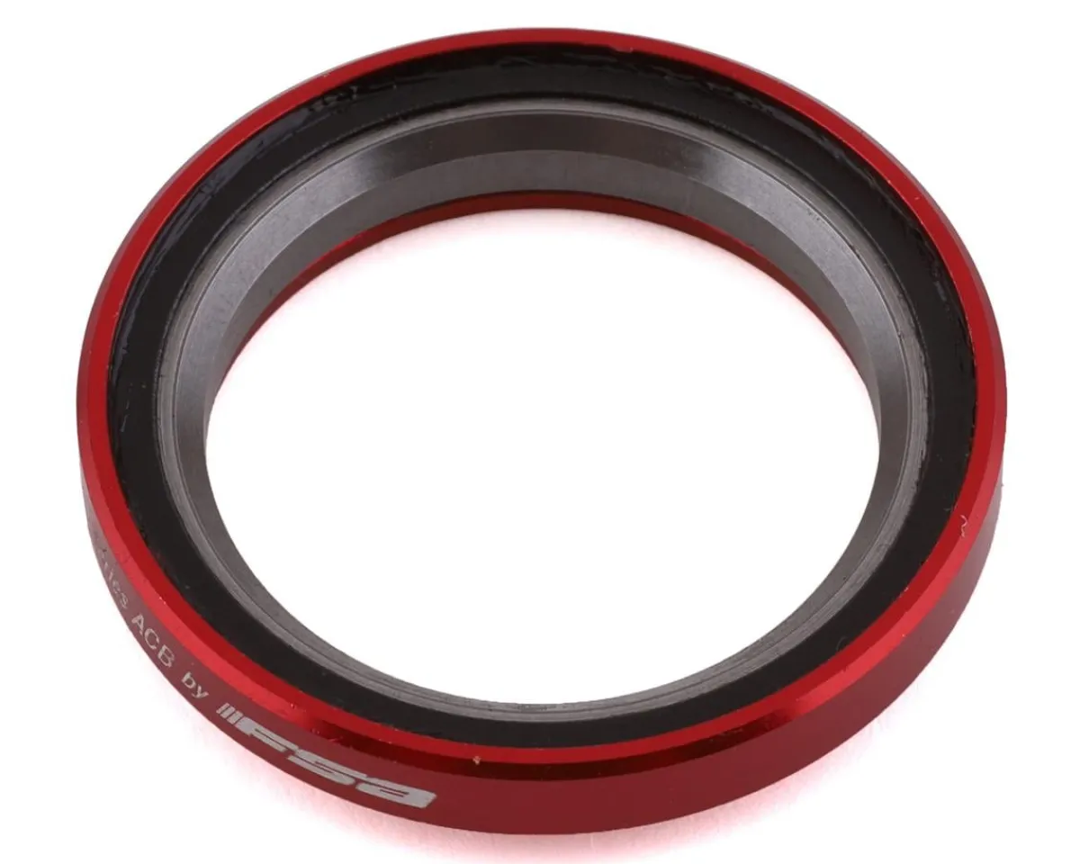 Full Speed Ahead Bearings|Headsets & Spacers|Super Light Angular Cartridge Bearing (Red) (Orbit CE/No.8) (45 x 45) (1-1/8")