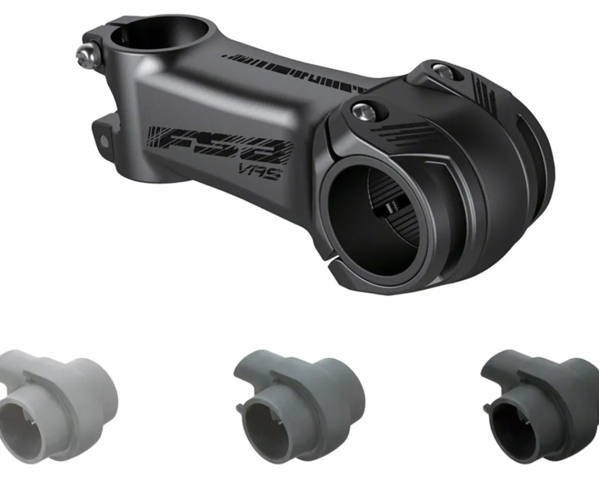 Full Speed Ahead Stems & Parts|VAS Gravel Stem (Black) (31.8mm Clamp) (80mm) (6°) (Vibration Absorbing Stem)