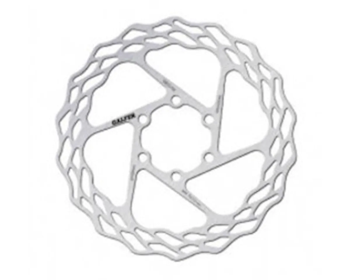 Galfer Brakes|Wave Road Disc Brake Rotor (Silver) (6-Bolt) (160mm)