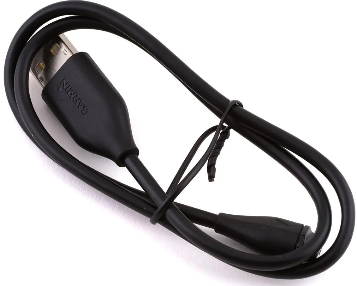 Garmin Bike Computers|Watches|Charging/Data Cable (Black) (For Watches)