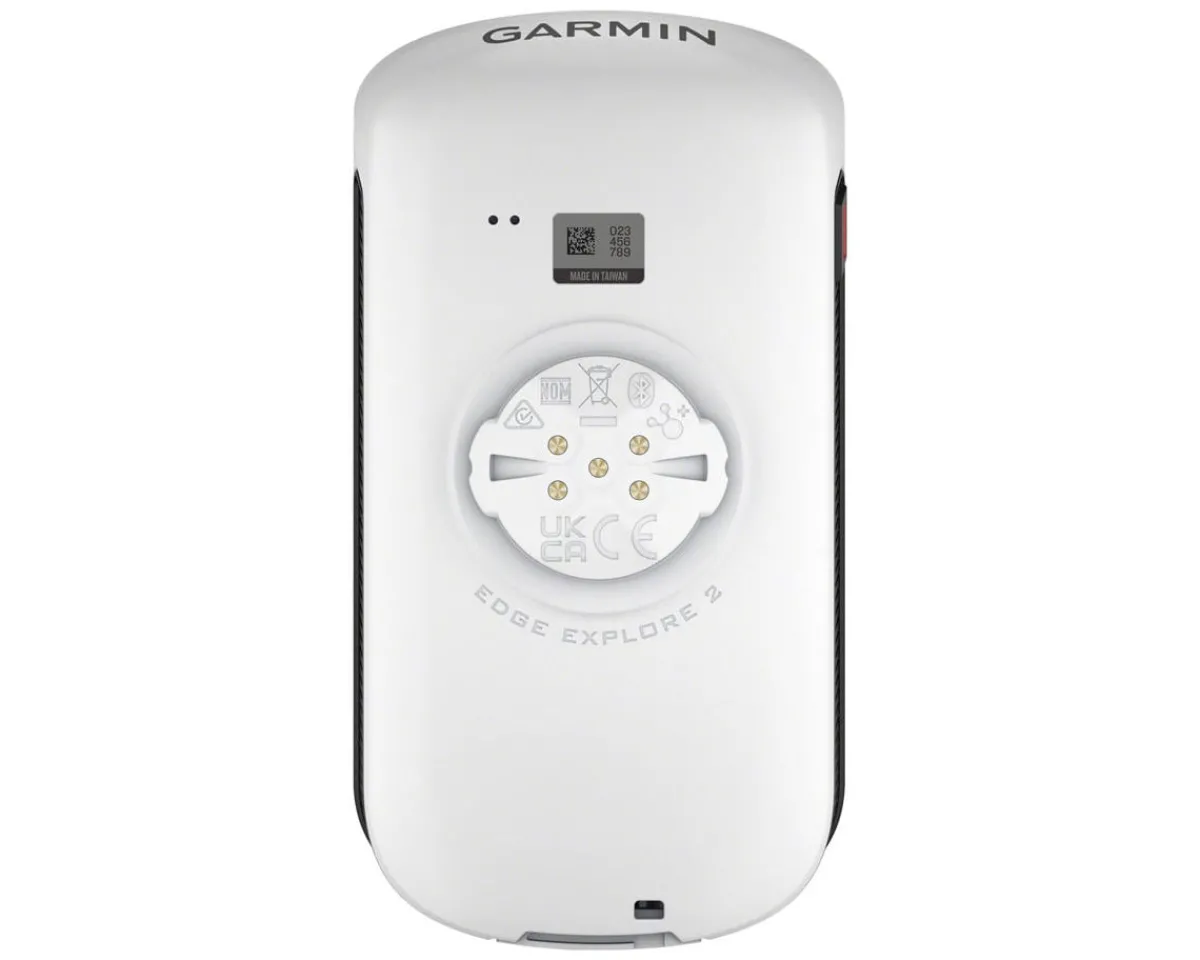 Garmin Bike Computers|Edge Explore 2 GPS Cycling Computer Power Mount Bundle (White)