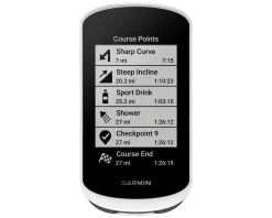 Garmin Bike Computers|Edge Explore 2 GPS Cycling Computer Power Mount Bundle (White)