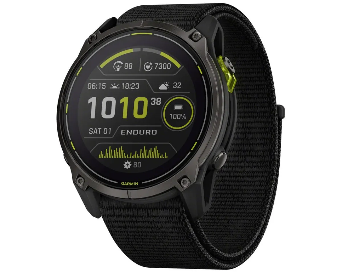 Garmin Watches|Enduro 3 GPS Smartwatch (Black)