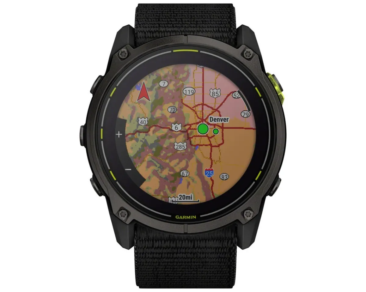 Garmin Watches|Enduro 3 GPS Smartwatch (Black)