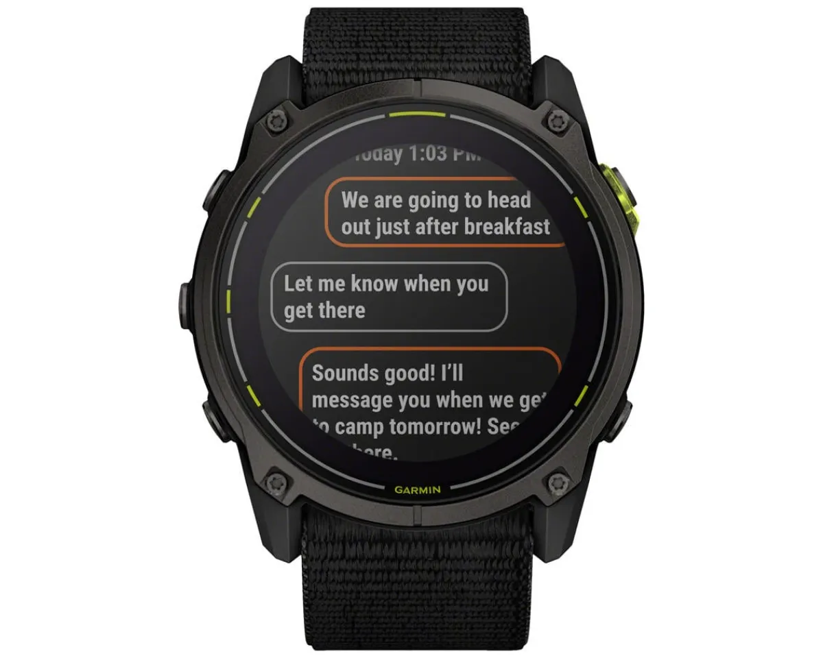 Garmin Watches|Enduro 3 GPS Smartwatch (Black)