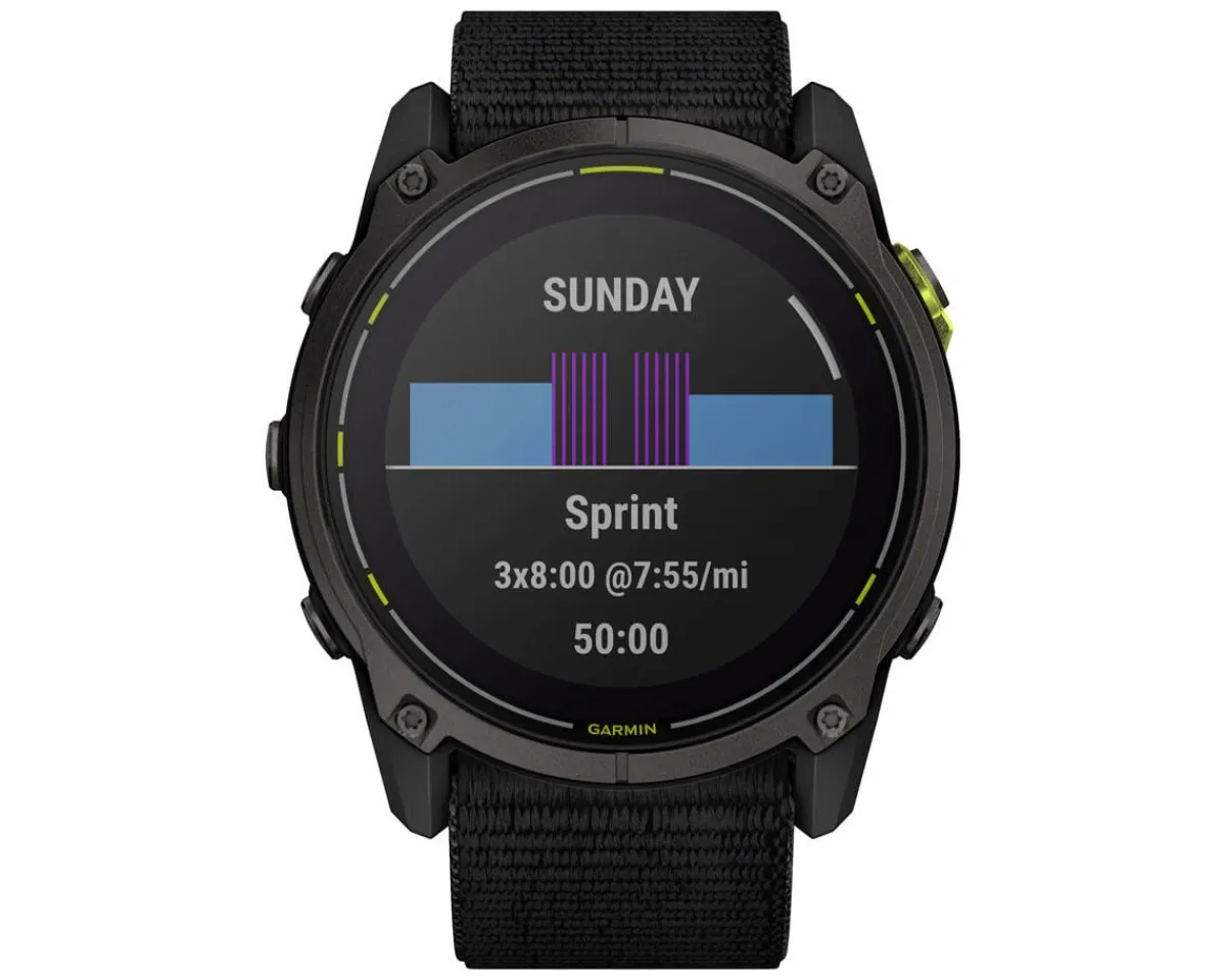 Garmin Watches|Enduro 3 GPS Smartwatch (Black)