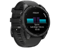 Garmin Watches|fenix 8 GPS Smartwatch (Slate Grey/Black) (47mm Case)
