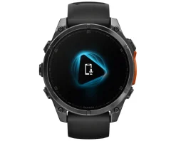 Garmin Watches|fenix 8 Sapphire GPS Smartwatch (Carbon Grey/Black) (47mm Case)