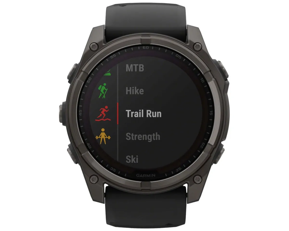 Garmin Watches|fenix 8 Sapphire Solar (Carbon Grey DLC) (51mm)