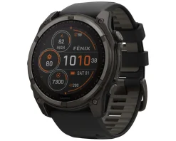 Garmin Watches|fenix 8 Sapphire Solar (Carbon Grey DLC) (51mm)