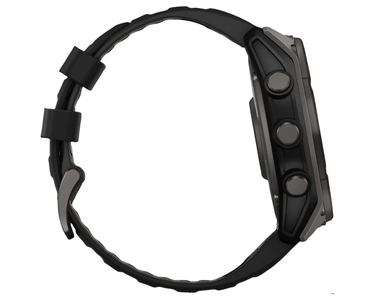 Garmin Watches|fenix 8 Sapphire Solar (Carbon Grey DLC) (51mm)