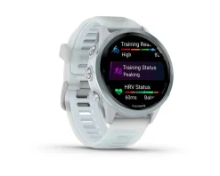 Garmin Watches|Forerunner 570 Smartwatch (Whitestone/Cloud Blue ) (42mm)