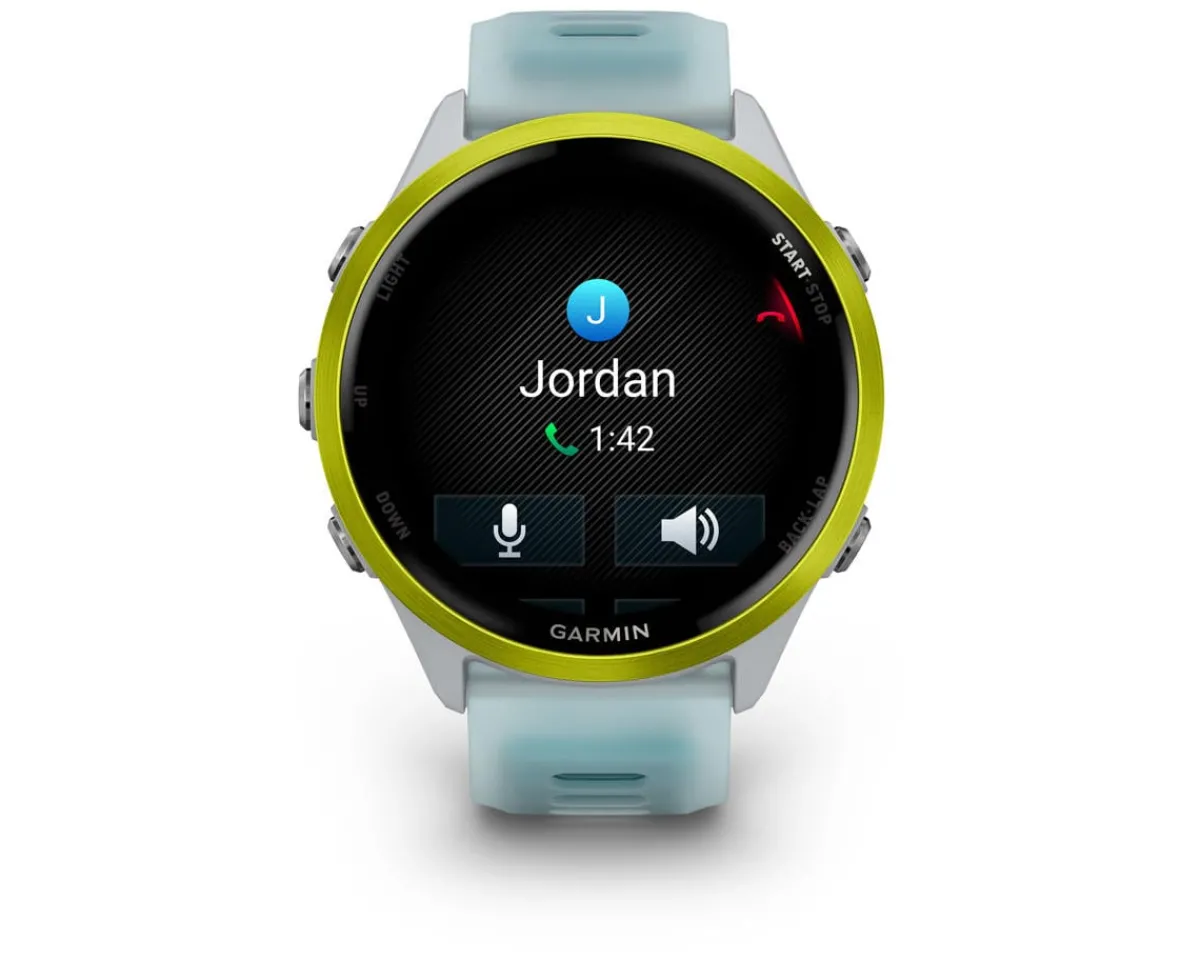 Garmin Watches|Forerunner 570 Smartwatch (Whitestone/Amp Yellow) (47mm)