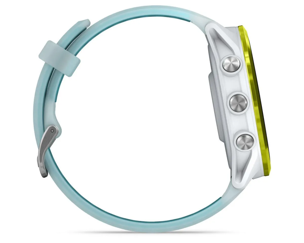 Garmin Watches|Forerunner 570 Smartwatch (Whitestone/Amp Yellow) (47mm)