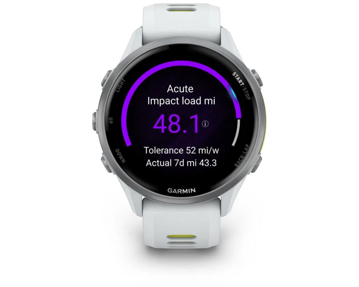 Garmin Watches|Forerunner 970 Smartwatch (Whitestone/Amp Yellow)