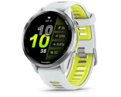 Garmin Watches|Forerunner 970 Smartwatch (Whitestone/Amp Yellow)