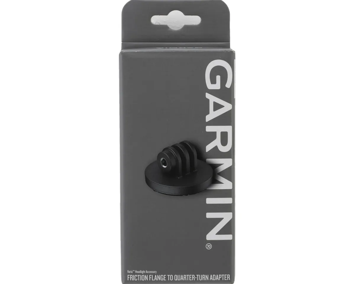 Garmin Bike Computers|Mounts & Handlebar Accessories|Friction Flange to Quarter Turn Adapter (Black) (Varia Vue)