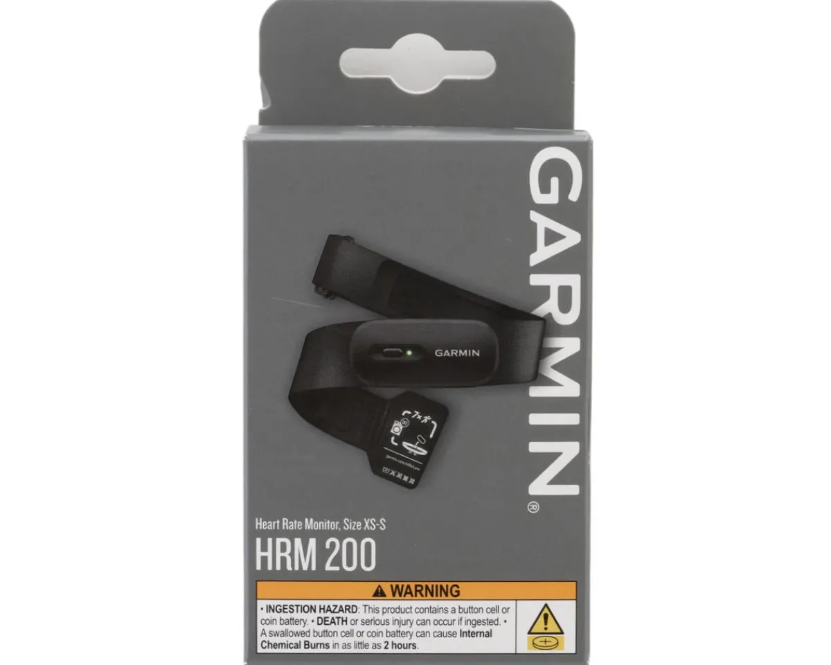 Garmin Bike Computers|Holiday Shopping|HRM 200 Heart Rate Monitor (Black) (XS/S)