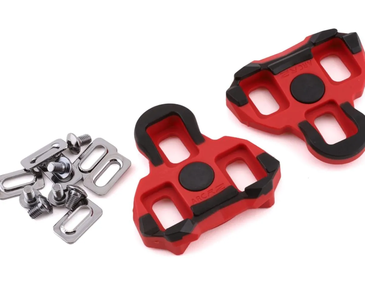 Garmin Shoes|Pedals & Cleats|Rally RK Replacement Cleats (Look Keo) (6°) (Red)