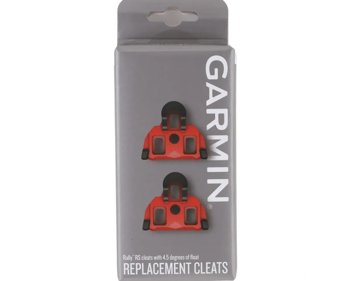 Garmin Shoes|Pedals & Cleats|Rally RS Cleats (Red) (SPD-SL) (Pair) (4.5°)