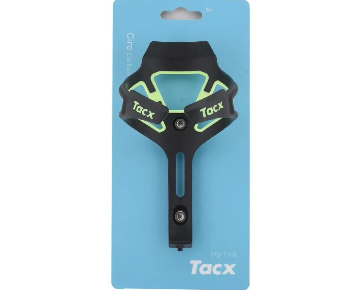 Garmin Tacx Bottle Cages & Mounts|Ciro Carbon Water Bottle Cage (Matte Fluo Yellow)
