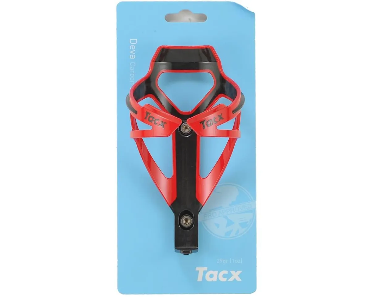 Garmin Tacx Bottle Cages & Mounts|Deva Water Bottle Cage (Red)