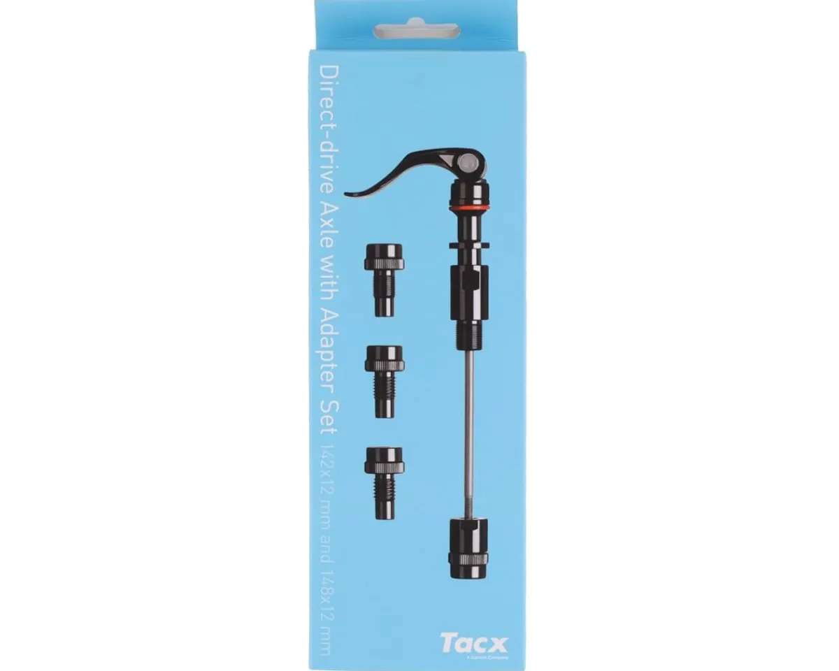 Garmin Tacx Indoor Trainers|Direct Drive QR Axle Adapter for Thru-Axle Bikes (12mm)