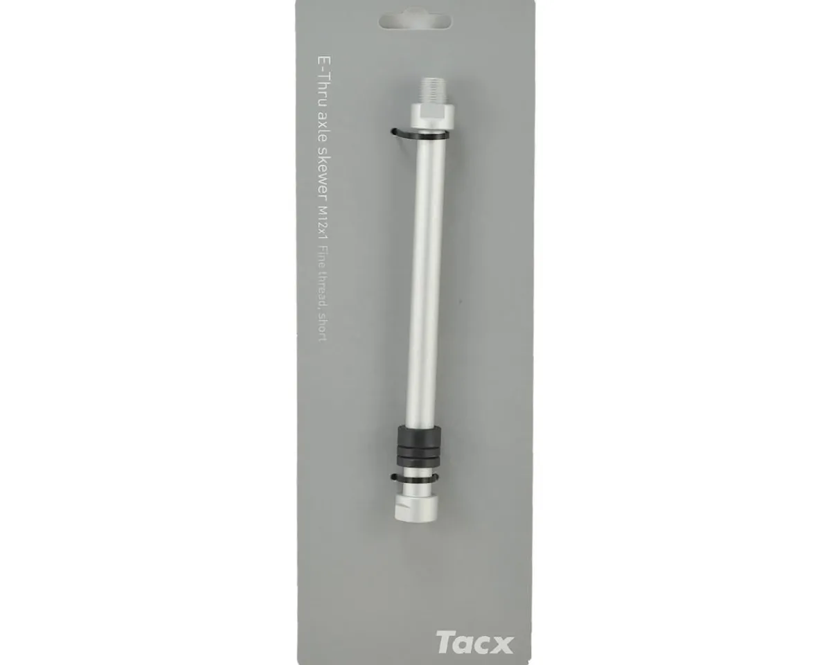 Garmin Tacx Indoor Trainers|E-Thru Trainer Axle (142 x 12mm) (12mm X 1mm) (162.5mm)