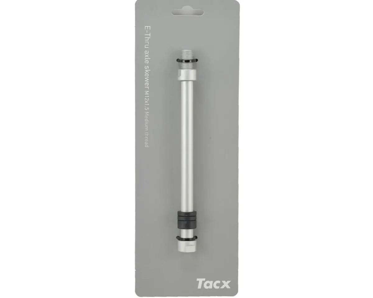 Garmin Tacx Indoor Trainers|E-Thru Trainer Axle (142 x 12mm) (12 x 1.5mm) (162.5mm)